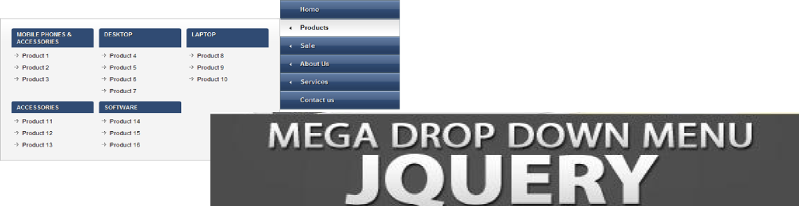 jquery mega menu 2